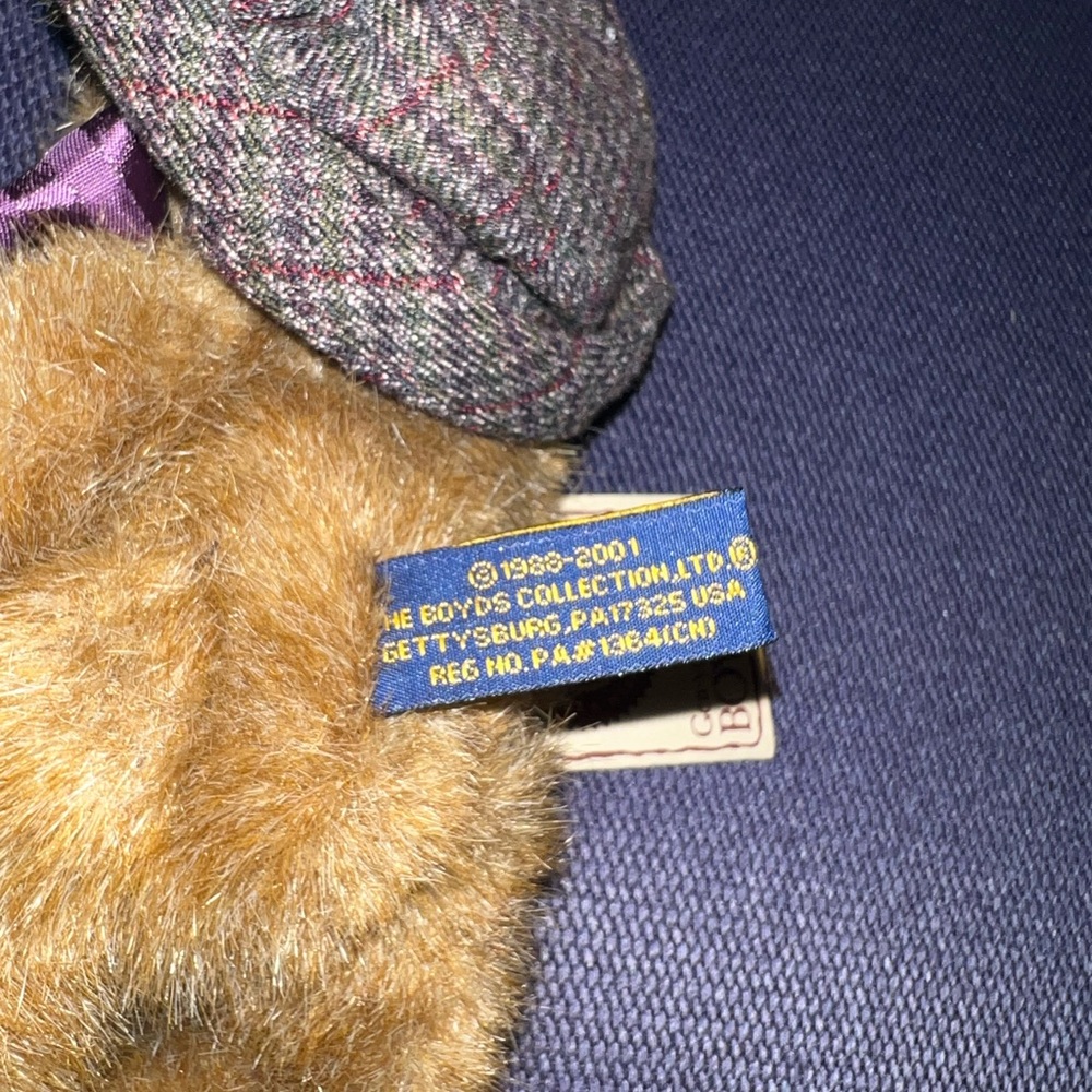 Boyds Bears Collection plush with Tags T.J.'s Best Dressed Collection 918446 7 - Picture 4 of 8